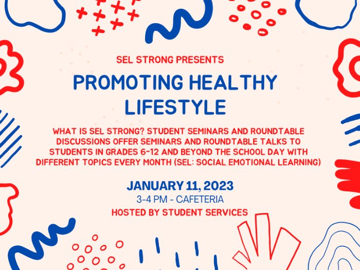 SEL: Round Table Discussion - Promoting a Healthy Lifestyle