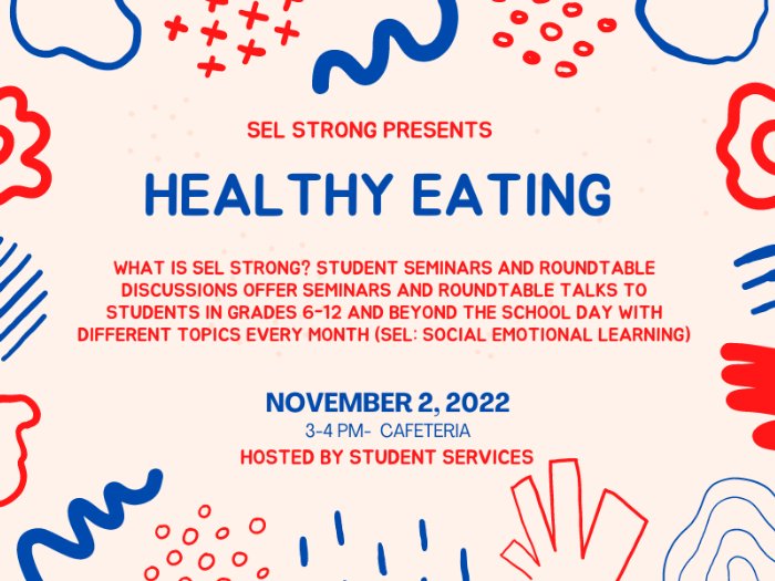 SEL: Round Table Discussion - Healthy Eating